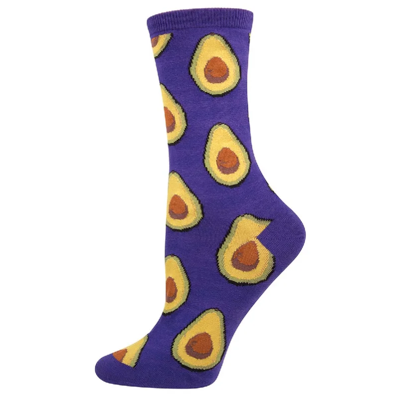 sock stylish -  Avocado - Cotton Crew