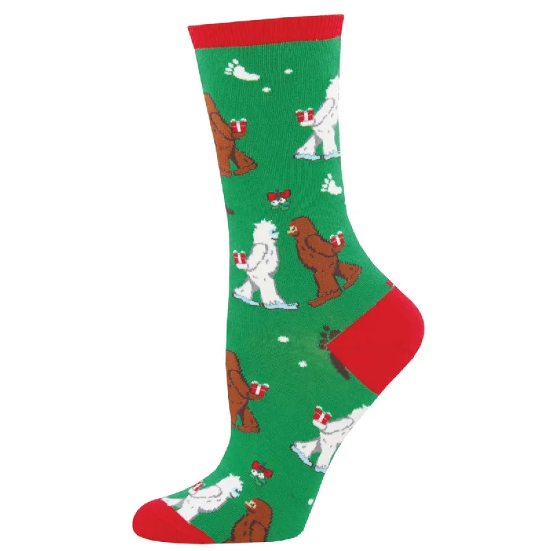 sock exploration -  Mythical Kissmas - Cotton Crew