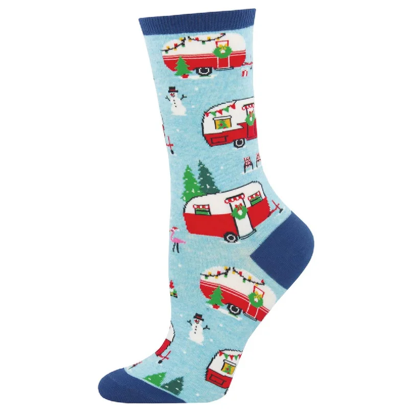 sock expression -  Christmas Campers - Cotton Crew