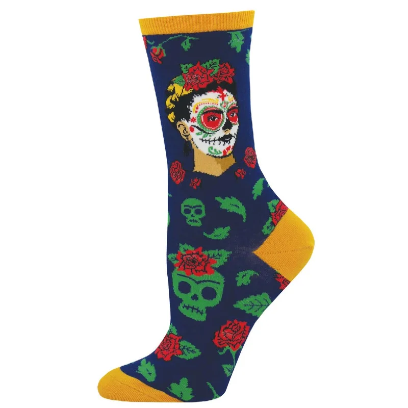 sock pairing -  Frida Kahlo - Dia De Los Frida - Cotton Crew