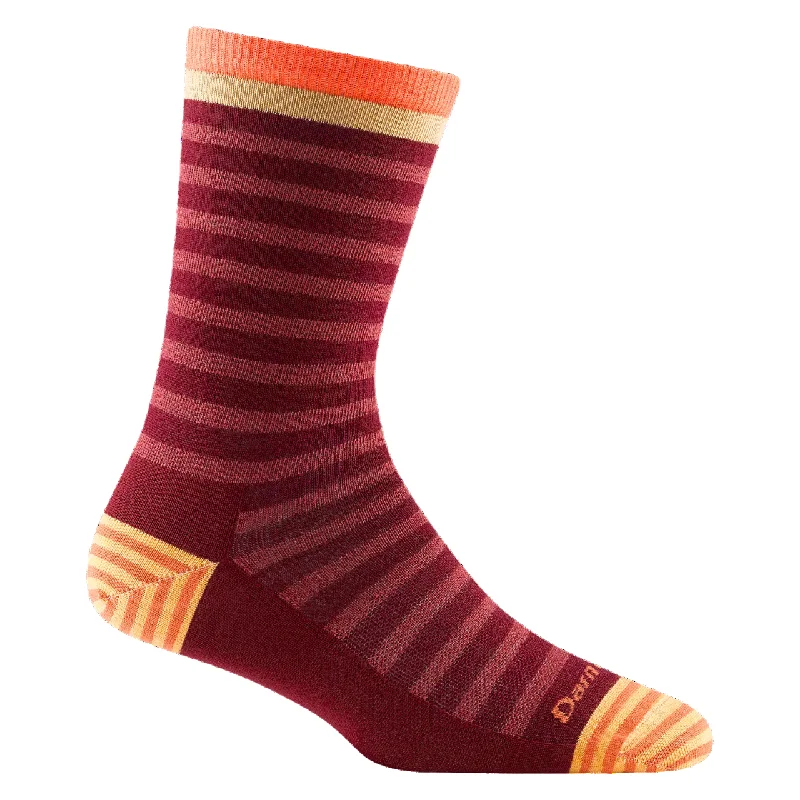 sock present -  Women's Morgan Crew Lightweight Lifestyle Burgundy