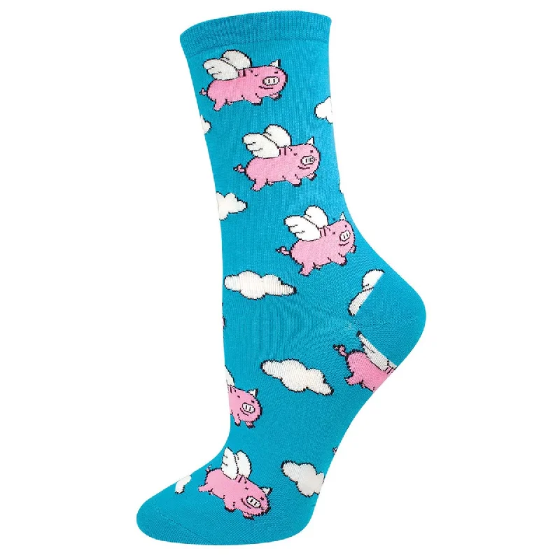 sock protection -  When Pigs Fly - Cotton Crew