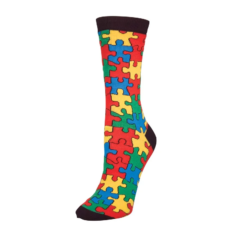 sock yoga -  Puzzled - Cotton Crew