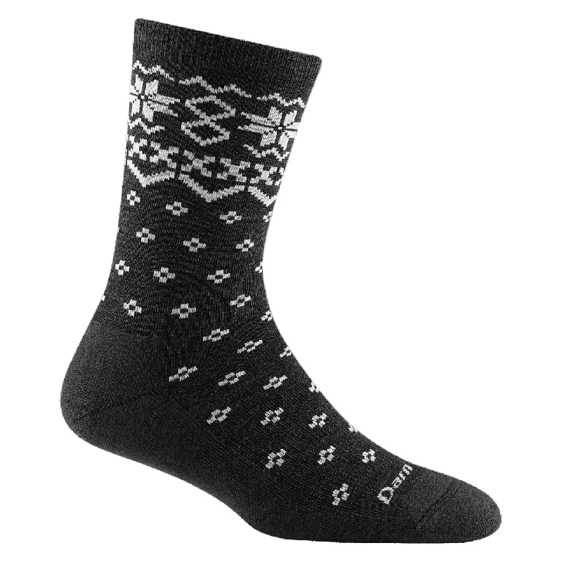 sock editions -  Women's Shetland Crew Lightweight Lifestyle Charcoal