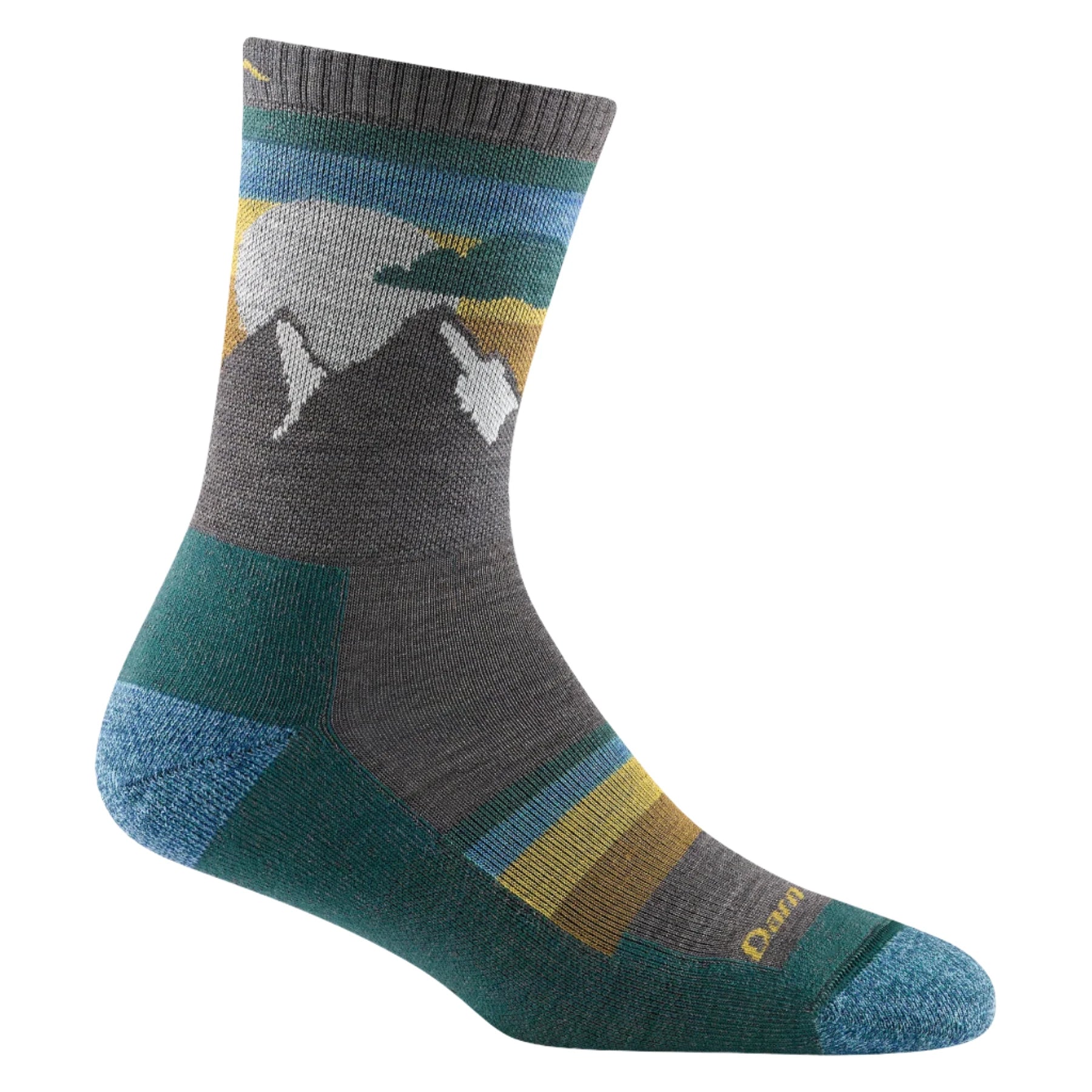 sock travel -  Women's Sunset Ledge Micro Crew Lightweight w/ Cushion Taupe