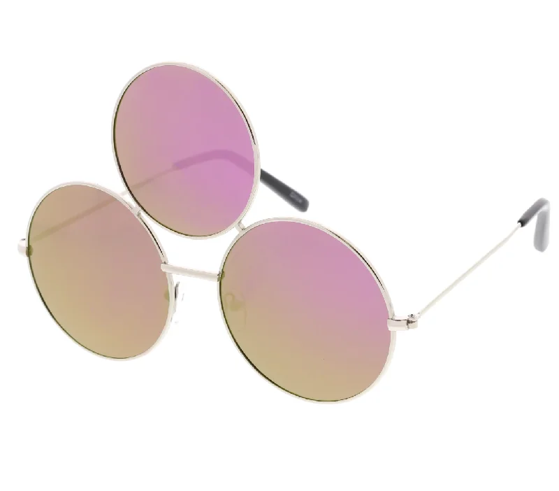 sunglasses with frosty rings -  3rd Eye Symbol