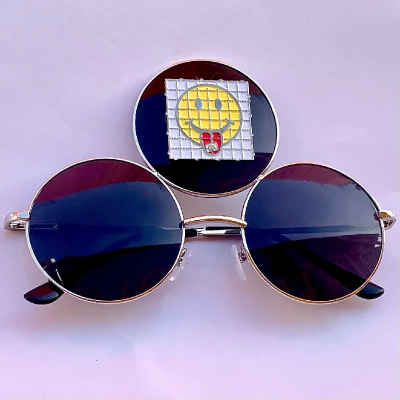 sunglasses for snowy paces -  Acid Tab Smiley Face