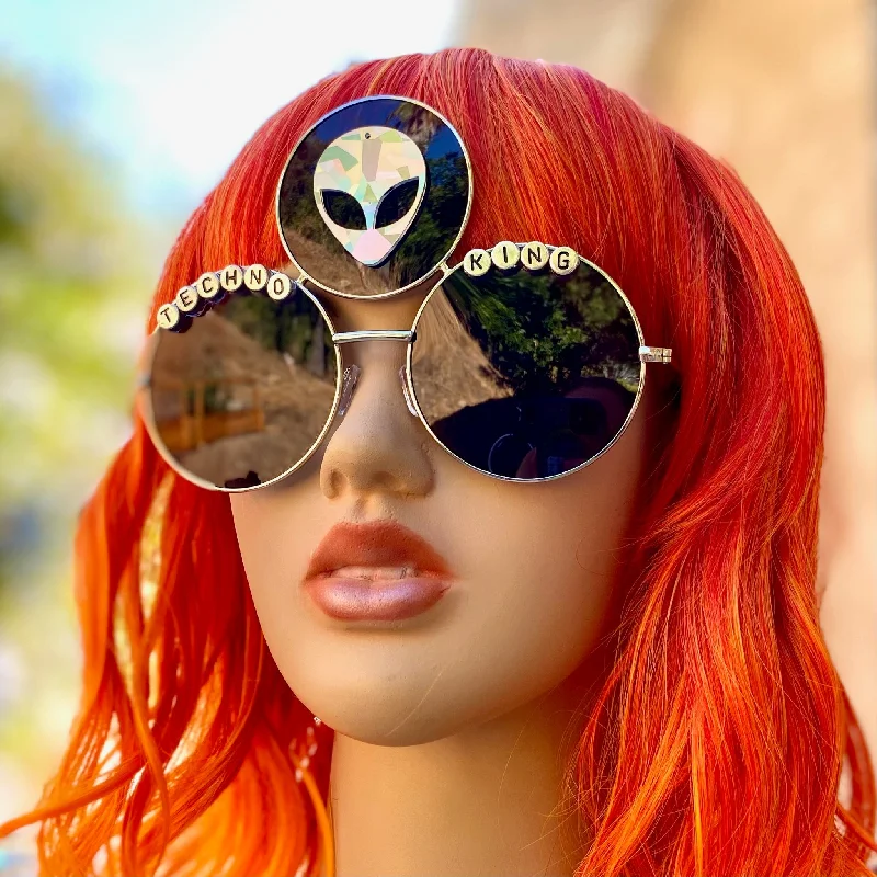 sunglasses with icy packs -  Alien Techno Sunglasses