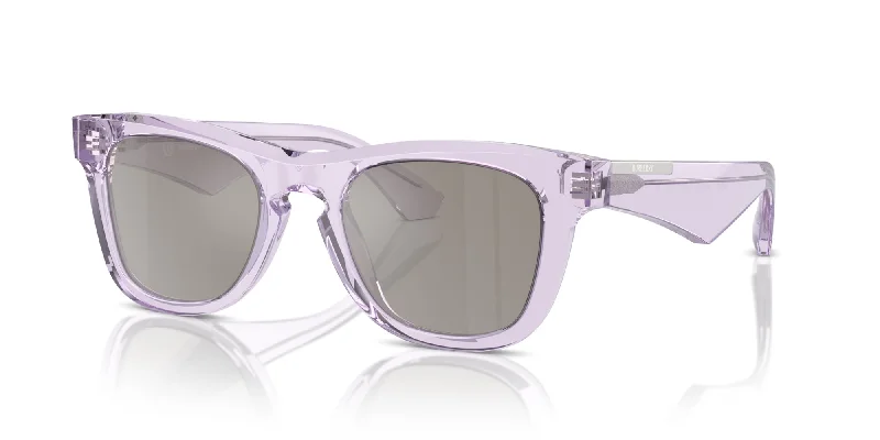 Violet/Light Grey Silver Mirror