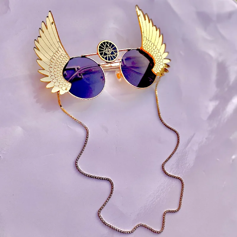 sunglasses with icy parades -  Burning Man Costume