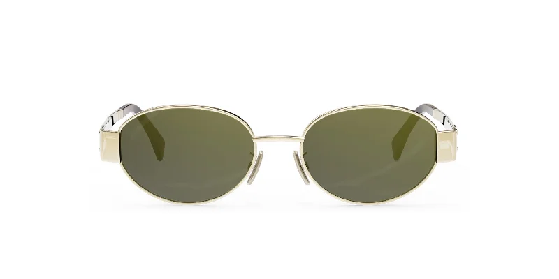 sunglasses with frosty tolls -  Triomphe Metal CL40235U Celine Sunglasses