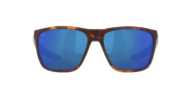 191 Matte Tortoise | Blue Mirror 580P