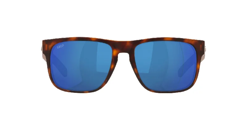 191 Matte Tortoise | Blue Mirror 580P