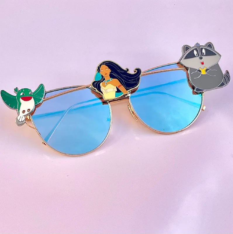 sunglasses for snowy marches -  Disney Rave Outfits