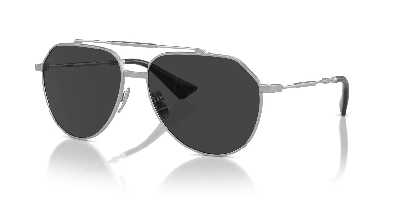 Matte Silver/Black Polarised