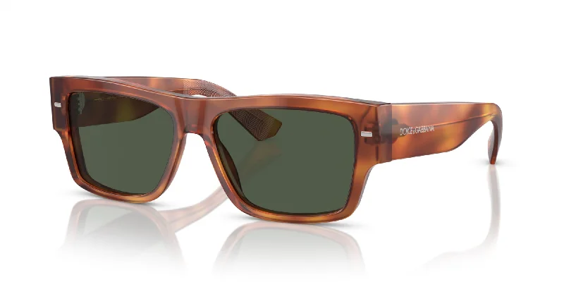 Ginger Havana/Dark Green Polarised