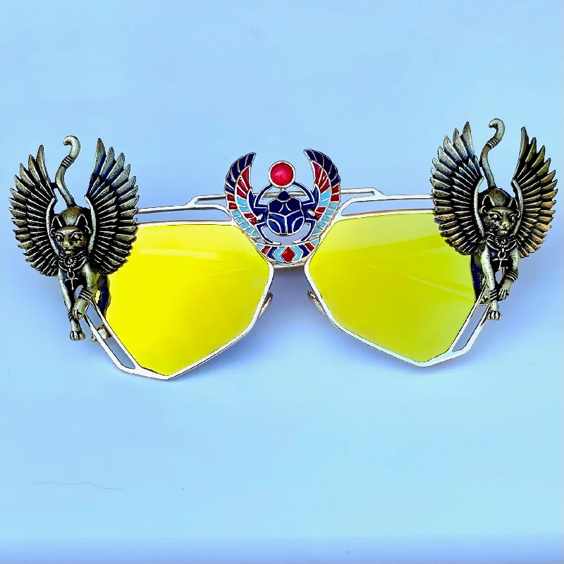 sunglasses with frosty clangs -  Egyptian Sunglasses