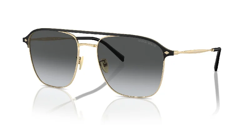 Pale Gold/Grey Gradient Polarised