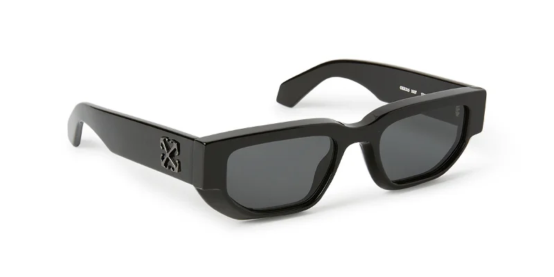 sunglasses with frosty breaches -  GREELEY OERI115 OFF-WHITE SUNGLASSES