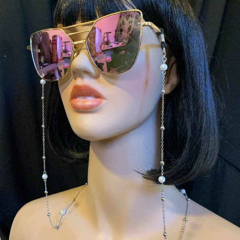 sunglasses for snowy breaks -  Pearl Sunglasses Chain