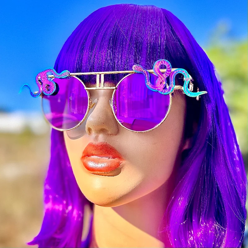 sunglasses for snowy groups -  Rainbow Snake Sunglasses