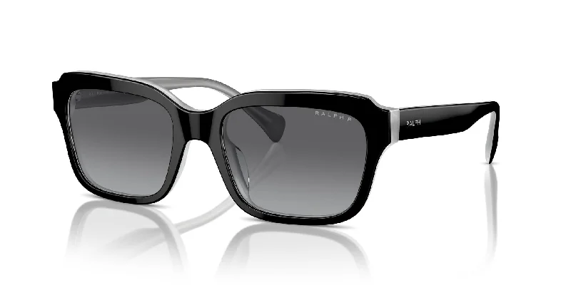 Shiny Black On Opal Grey/Grey Polarised Gradient