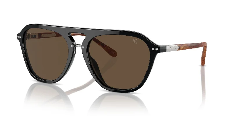 sunglasses with frosty slides -  Ralph Lauren The Hugh RL8219U