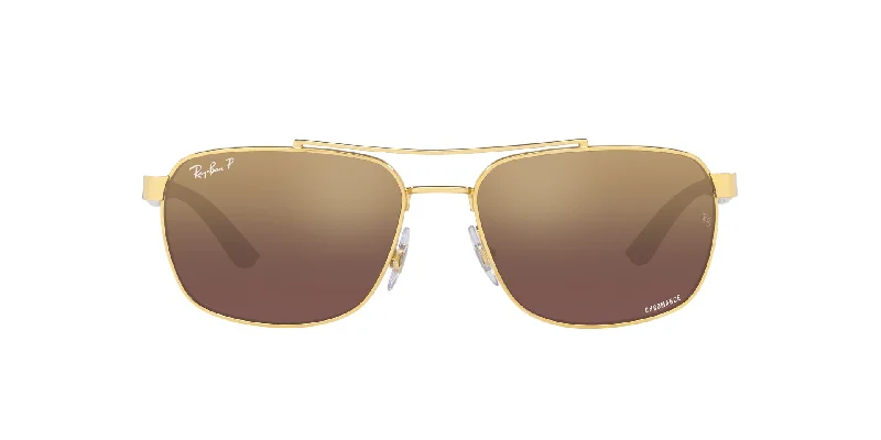 Arista | Purple Mirror Gold Grad Polar - Polarized