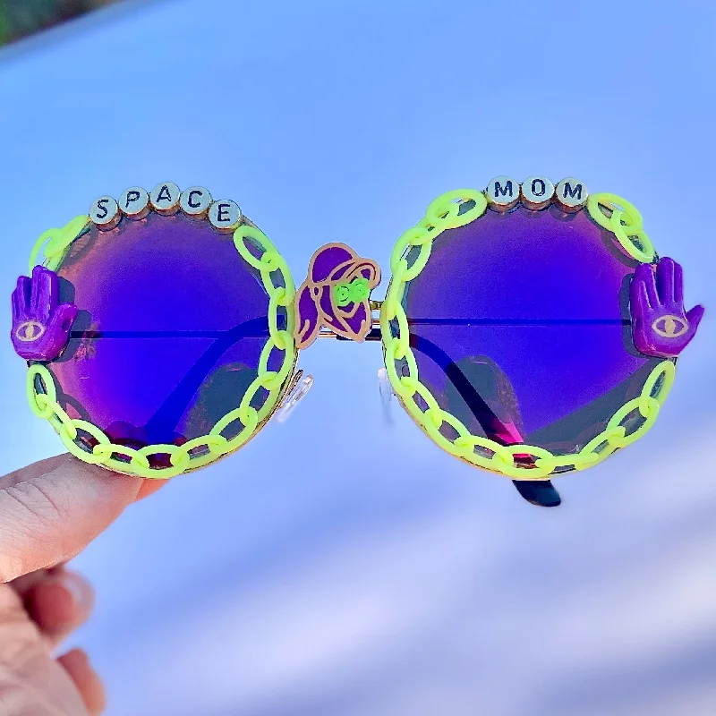 sunglasses with frosty flows -  Rezz Glasses