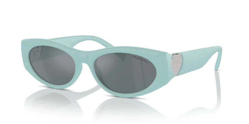 Tiffany Blue Rubberized/Grey Black Mirror