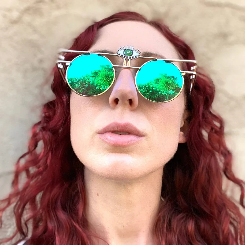 sunglasses with frosty roars -  Trippy Glasses