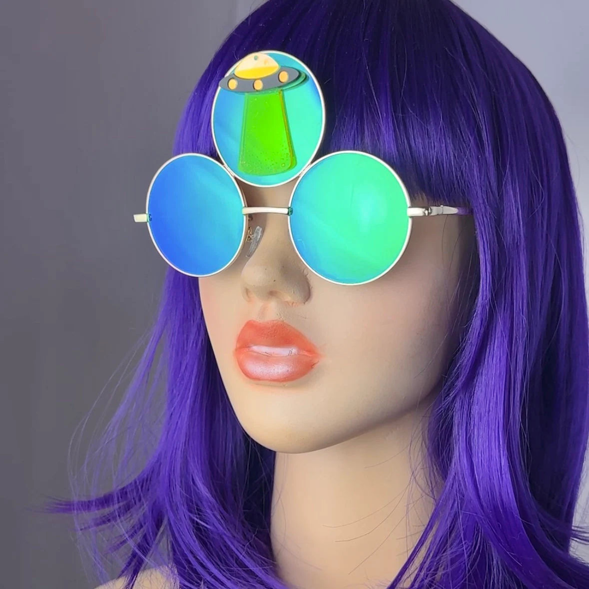 sunglasses with icy bands -  UFO Sunglasses