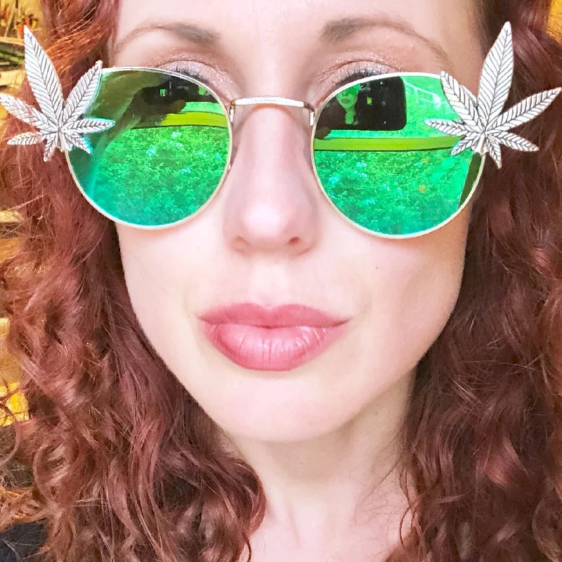 sunglasses with frosty tempos -  Weed Sunglasses