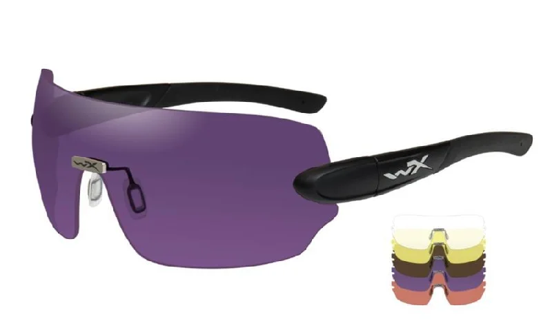 1205 - Matte Black - Clear/yellow/orange/purple/copper/ Lens